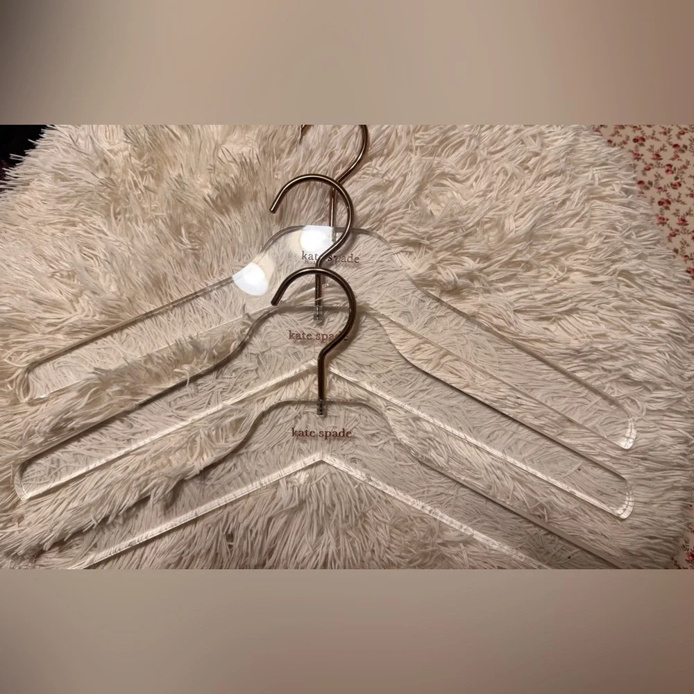 Last 10 hangers with grip- New Kate Spade Hangers - Picture 2 of 11